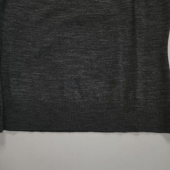 Charter Club Grey Wool Blend Turtleneck Sweater Size S - Picture 4 of 5